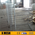 PVC Coated Welded Gabion Basket with size 2x1x1m